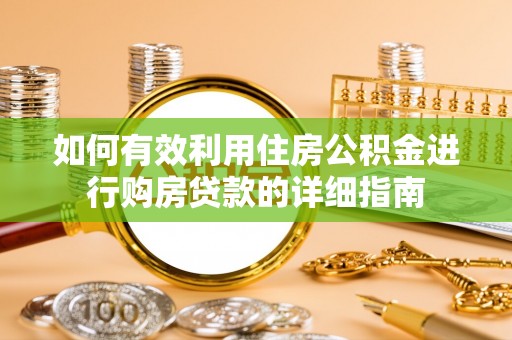 理塘如何有效利用住房公积金进行购房贷款的详细指南